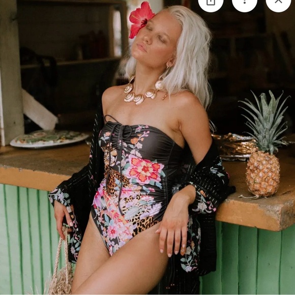 Spell JIMI 3 pc Set - KIMONO , ONE PiECE & Scarf BNWT feeler post - Picture 2 of 10